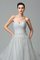 Geschichtes Prinzessin Sweep Zug Reißverschluss Anständiges Abendkleid - Bild 5