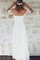 Ärmellos Plissiertes Pompöse Brautkleid mit Bordüre mit Gekappten Ärmeln - Bild 2