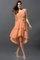 A-Linie Prinzessin Chiffon Reißverschluss Brautjungfernkleid mit Herz-Ausschnitt - Bild 20