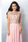 Normale Taille Sweep train Chiffon Sittsames Ballkleid ohne Ärmeln - Bild 8