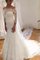 Meerjungfrau Stil Charme Sweep Zug Schulterfrei Brautkleid mit Rüschen mit Bordüre - Bild 1