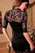 Polyester V-Ausschnitt Ausschnitt Damen Bodycon Elegant Club Kleider - Bild 2