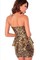 Elegant Bodycon Polyester Kleid Damen Schatz Ausschnitt Pailletten Club Kleider - Bild 2