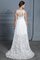 Prinzessin Natürliche Taile Hinreißend A-Line Asymmetrisch Brautkleid mit Bordüre - Bild 2