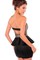 Ausschnitt Damen Bodycon Elegant Schatz Baumwolle Club Kleider - Bild 2