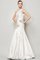 Plissiertes a linie Ärmellos Brautjungfernkleid mit Einem Schulter mit Drapierung - Bild 16