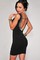 Elegant Bodycon Damen Polyester Club Kleider - Bild 2