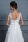 Seher A-Linie Prinzessin Chiffon V-Ausschnitt Ärmelloses Bodenlanges Brautkleid - Bild 8