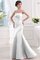 Enges Trägerloser Ausschnitt Anständiges Bodenlanges Brautjungfernkleid aus Satin - Bild 29
