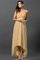 Empire Taille Prinzessin Vorn Kurz Hinten Lang A-Line Brautjungfernkleid aus Chiffon - Bild 12