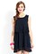 Damen Juwel Chiffon Lässige Kleidung Schick Ausschnitt Club Kleider - Bild 1