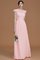 Reißverschluss Chiffon A-Line Normale Taille Brautjungfernkleid mit Bordüre - Bild 27