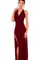 Ausschnitt Lange Polyester V-Ausschnitt Elegant Damen Bodycon Club Kleider - Bild 1