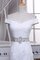 Meerjungfrau Satin Natürliche Taile Brautkleid mit Bordüre mit Rücken Schnürung - Bild 2
