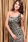 Eine Schulter Elasthan Bodycon Polyester Elegant Damen Club Kleider - Bild 1