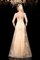 A-Line Prinzessin Langärmeliges Bodenlanges Brautkleid mit Applikation - Bild 2