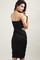Ausschnitt Sexy Polyester Bodycon kleider Schatz Frau Club Kleider - Bild 3