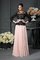 A-Linie Natürliche Taile Prinzessin Chiffon Anständiges Brautmutterkleid - Bild 1