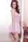 Nylon Mode Herrlich Elasthan Locken Rosa Babydoll - Bild 2