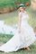 Spitze Ärmellos Luxus Brautkleid mit Herz-Ausschnitt mit Blume - Bild 1