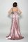 Prinzessin Hoher Kragen A-Line Anständiges Brautmutterkleid ohne Ärmeln - Bild 2