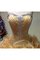Reißverschluss A-Linie Sittsames Partykleid mit Herz-Ausschnitt mit Blume - Bild 2