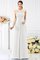 Prinzessin Ärmellos Chiffon Brautjungfernkleid mit Drapierung mit Breiter Träger - Bild 16