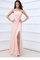 Chiffon Modern Abendkleid mit Blume mit Zickzack Ausschnitt - Bild 1