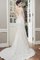 Etui Ärmelloses Elegantes Brautkleid mit Applike mit Blume - Bild 2
