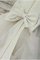 Organza Schaufel-Ausschnitt Bodenlanges Blumenmädchenkleid ohne Ärmeln mit Blume - Bild 4