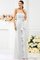 Empire Taille Chiffon Reißverschluss Brautjungfernkleid ohne Ärmeln ohne Träger - Bild 29