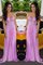 Ärmelloses Herz-Ausschnitt Chiffon A-Line Abendkleid mit Applike - Bild 2