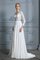A linie Träumer Natürliche Taile Prinzessin V-Ausschnitt Brautkleid mit Bordüre - Bild 5