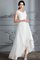 A-Line Normale Taille Tüll Prinzessin Rocklänge-asymmetrisches Brautkleid - Bild 3