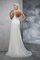 Empire Taille Gerüschtes Meerjungfrau Anständiges Brautkleid mit Breiter Träger - Bild 2