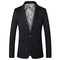 Männer Plus Größe Anzüge Blazer Slim Fit Jacke Mode Herbst - Bild 2