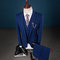 Bräutigam Casual Business Männer Anzug 3 Stück Formalen Anzug Slim Fit Einfarbig - Bild 1