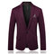 Männliche Blazer Jacke Mode Boutique Business Zugeknöpft Mantel - Bild 3