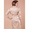 Taft Champagner Elegant|Bescheiden Falten Bolero - Bild 3