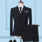 Mode Anzug Blazer + Hosen Einfarbig Jacke Mantel Hosen Herren Business - Bild 3