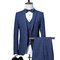 Mode Anzüge Plaid Blazer Hosen 3 Stück Anzug Casual Business Weste - Bild 1