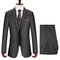 Mens Männer Kleidung Casual Smart Slim Fit Männlichen Anzug 3 Stück - Bild 1