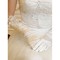 Satin Mit Applikation Weiß Modern Brauthandschuhe - Bild 1