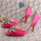 Tatsächliche Absatzhöhe 3.54 Zoll High Heels Luxus Herbst Winter Hochzeitsschuhe - Bild 2