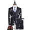 Anzug Muster Floral Gedruckt Smoking Blazer Schlank - Bild 4