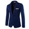 Blau Casual New Jacke Männer Business Männer Anzug - Bild 1