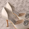 Tatsächliche Absatzhöhe 3.54 Zoll High Heels Luxus Herbst Winter Hochzeitsschuhe - Bild 4
