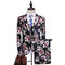 Anzug Muster Floral Gedruckt Smoking Blazer Schlank - Bild 1