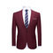 Grau Asiatische Casual Schwarz Business Formale Slim Fit Anzug - Bild 4