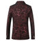 Luxus Langarm Anzug Mens Fashion Asiatische Mantel Business - Bild 5